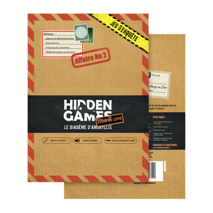HIDDEN GAMES - Le Diadème d'Amaryllis