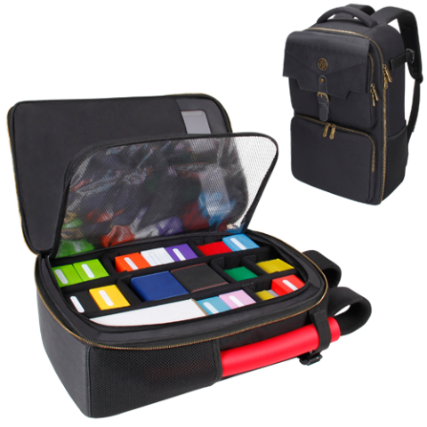 Card Storage Backpack Black