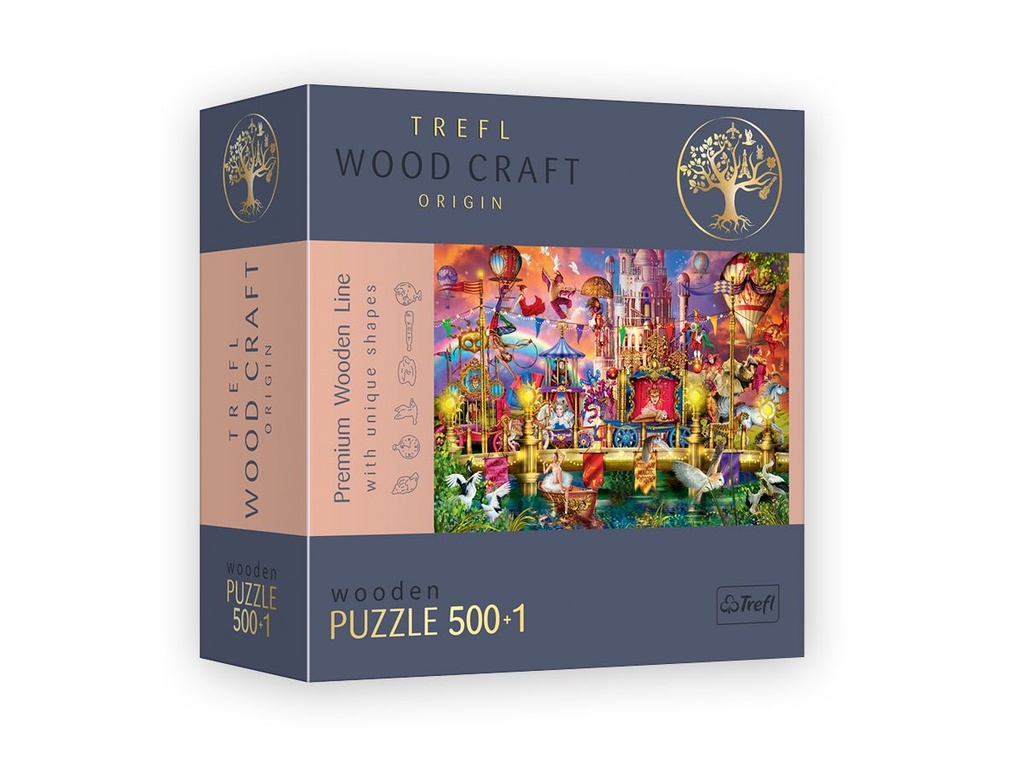 Wooden Puzzle 500 pcs - Magic World