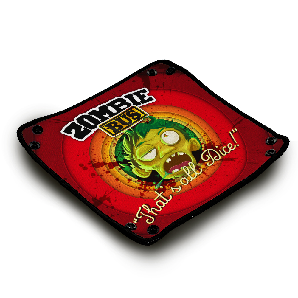Dice Tray - Zombie Bus That's All Dice