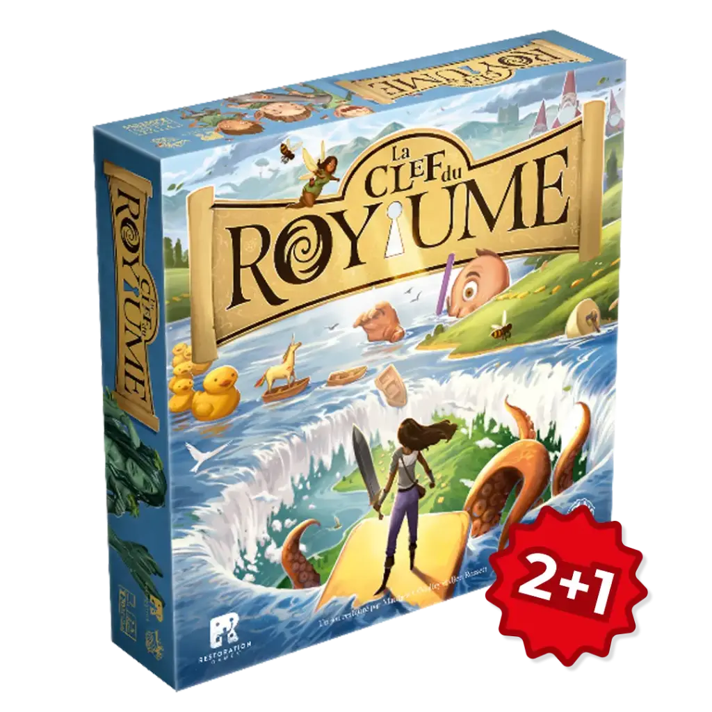 LA CLEF DU ROYAUME (2+1)