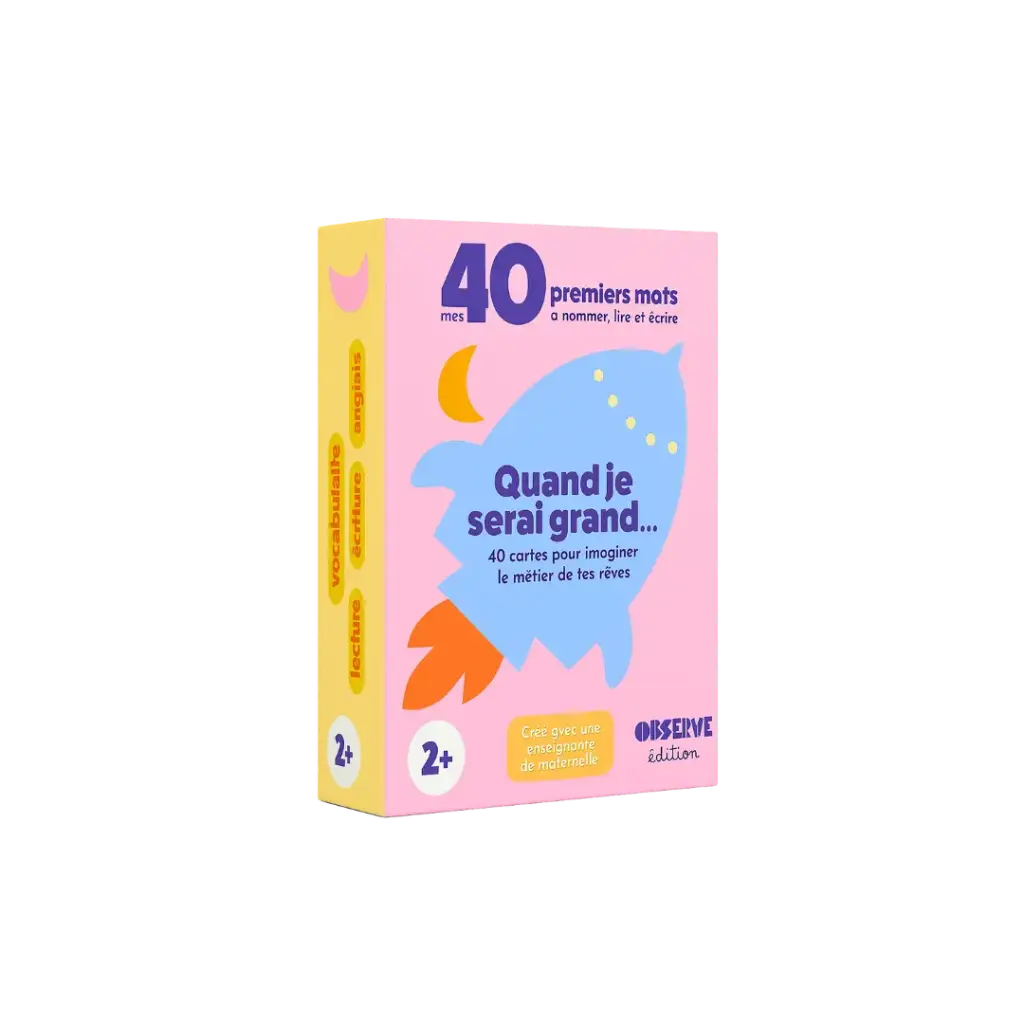 OBSERVE - MES 40 PREMIERS MOTS - QUAND JE SERAI GRAND...