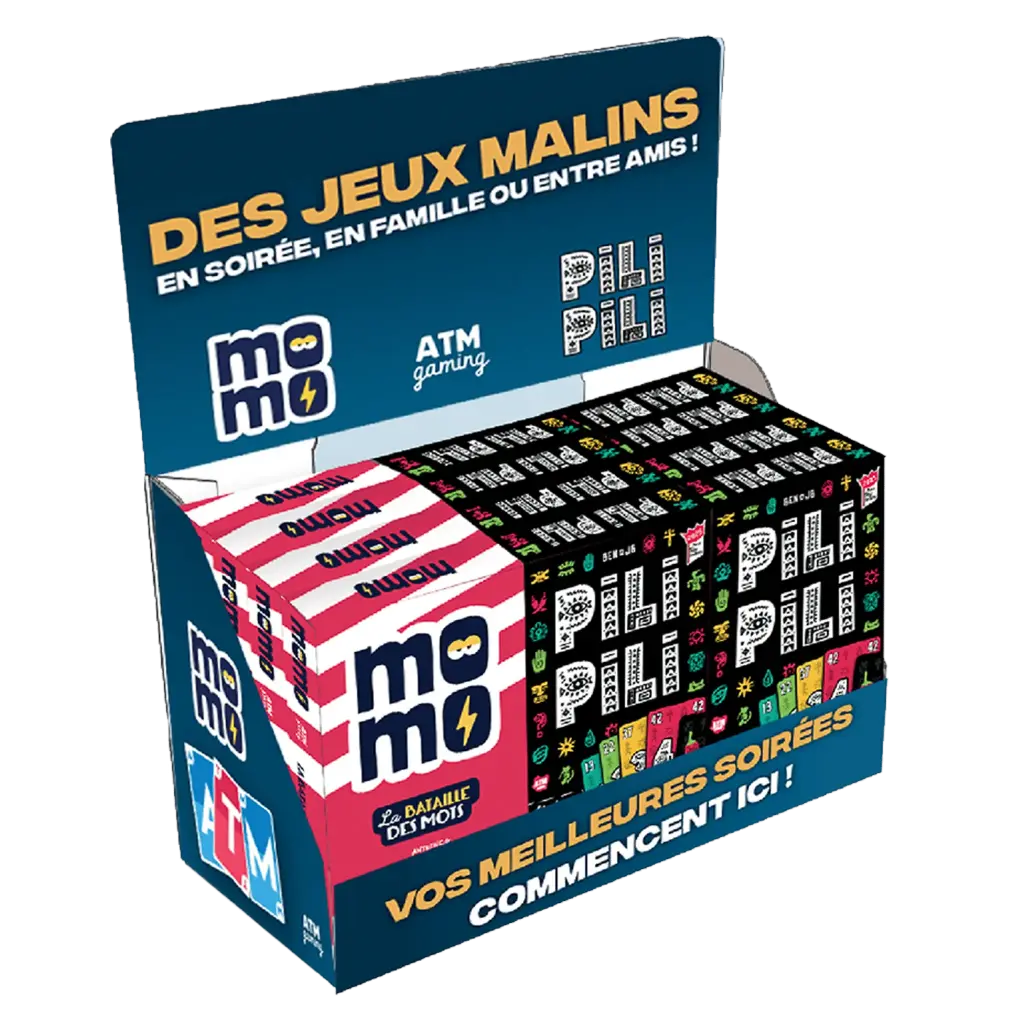 DISPLAY COMPTOIR - MOMO & PILI PILI