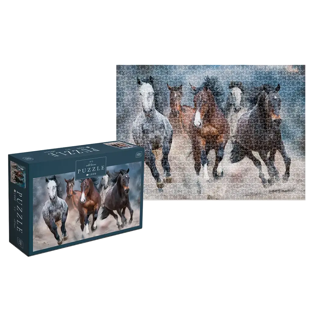 PUZZLE 1000 - WILD HORSES 3