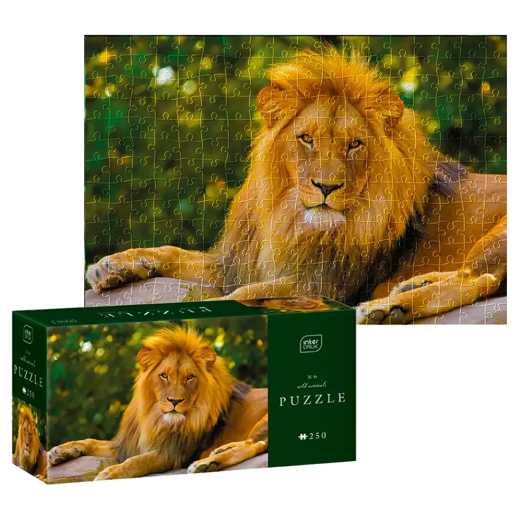 INTERDRUK - PUZZLE 250 - WILD ANIMALS 6
