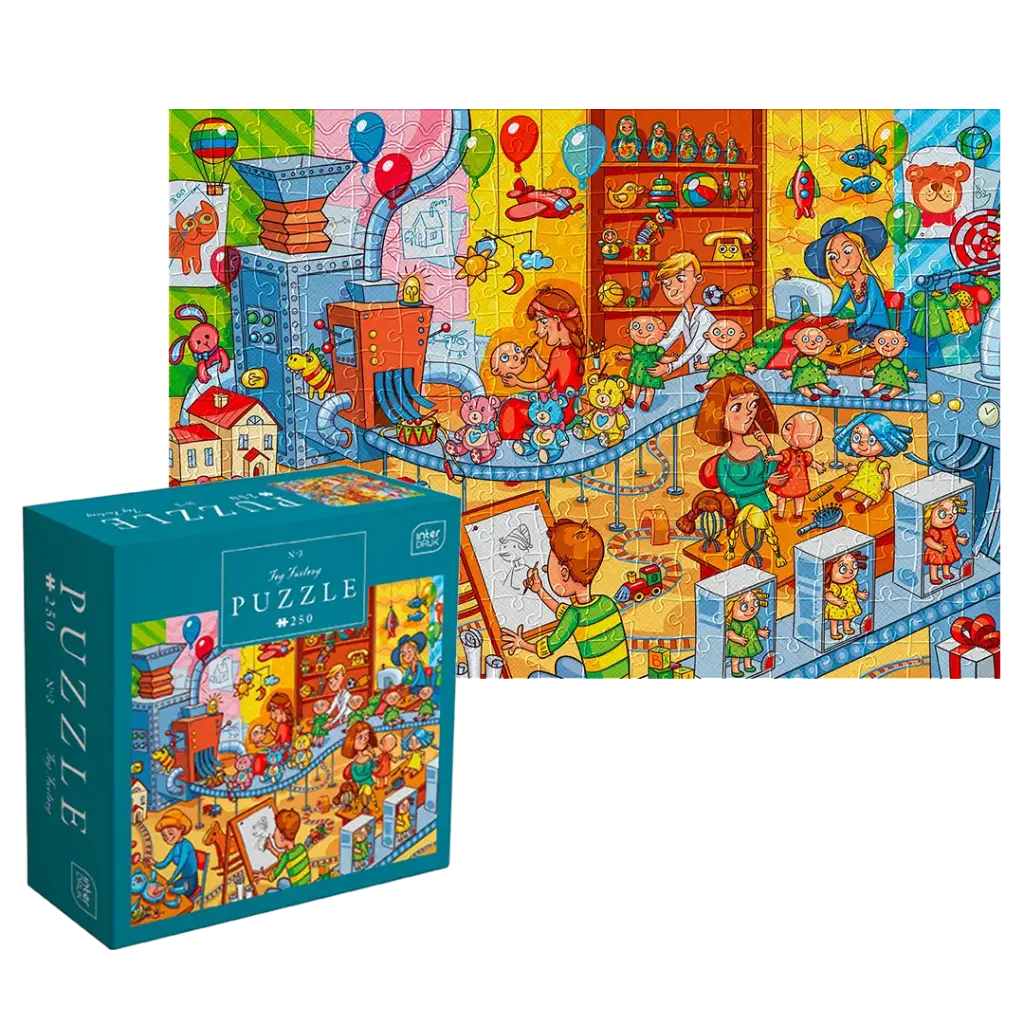 INTERDRUK - PUZZLE 250 - KIDS 3 TOYS FACTORY