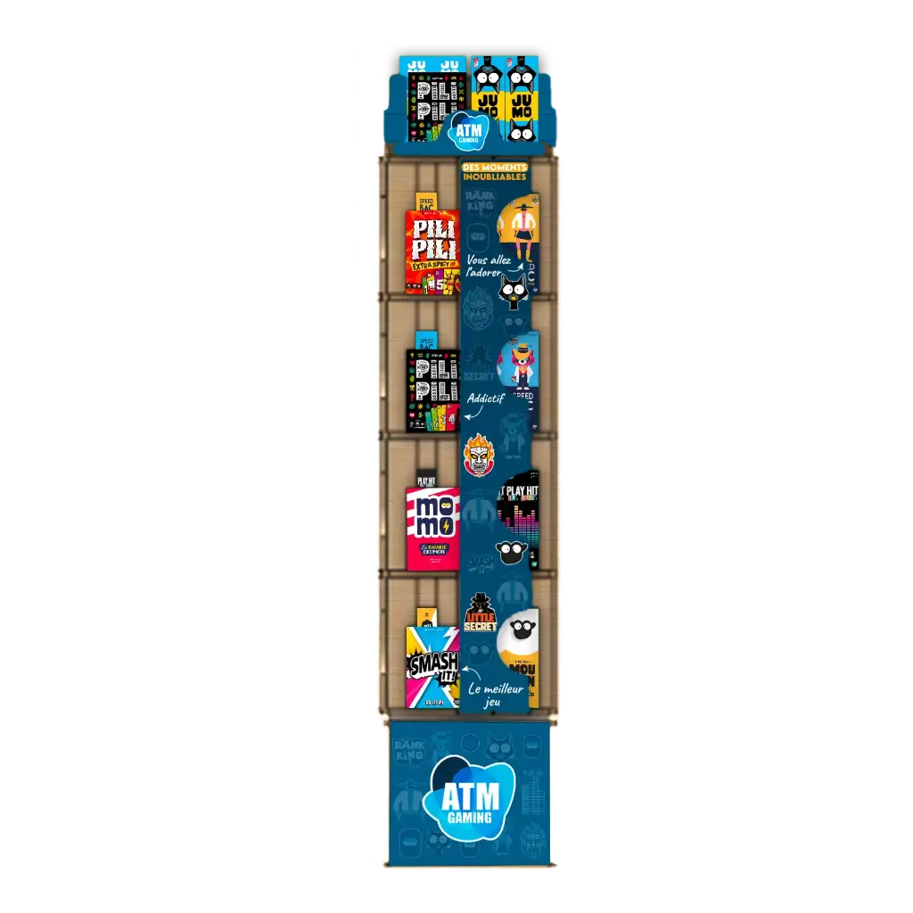  ATM - DISPLAY ROTATIF EN BOIS