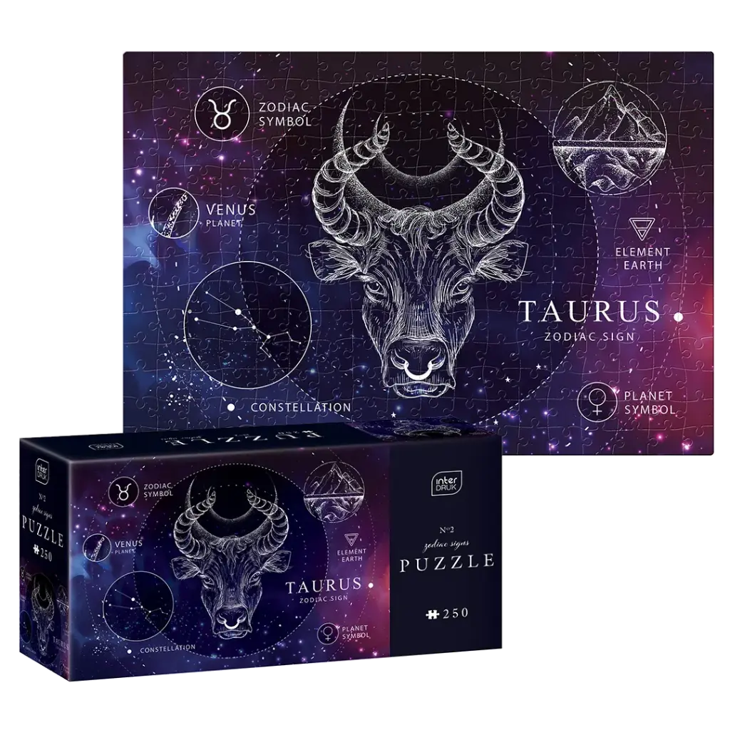 INTERDRUK - PUZZLE 250 - ZODIAC SIGNS 2 TAURUS
