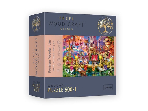[02131] Wooden Puzzle 500 pcs - Magic World