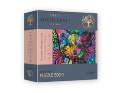 [02133] Wooden Puzzle 500 pcs - Colorful Puppy