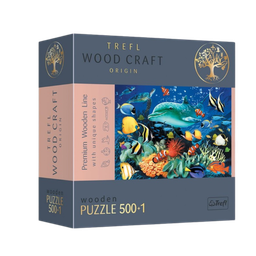 [02136] Wooden Puzzle 500 pcs - Sea Life