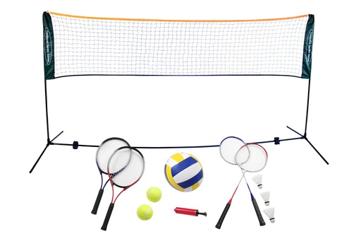 [02225] Badminton Volley Ball Tennis Play Set 6m