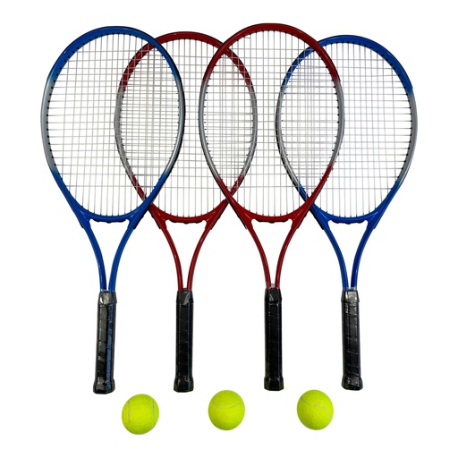 [02230] 4 Player Tennis Set with 6m Net