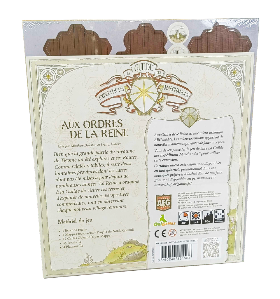 LA GUILDE DES EXPEDITIONS MARCHANDES - Ext. Aux Ordres de la Reine