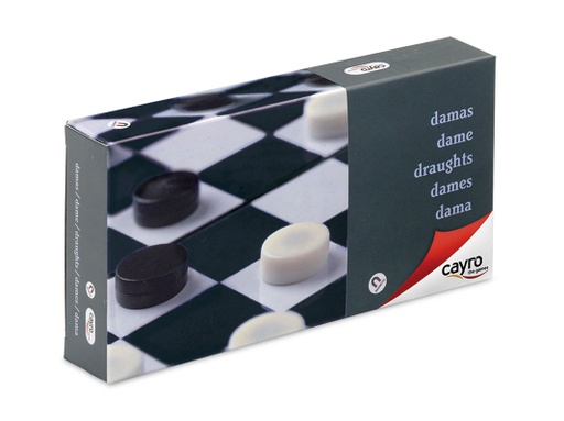 [02318] CAYRO MAGNETIC DRAUGHTS SMALL