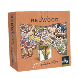 [02368] Redwood: 170 wooden tokens (basic game)