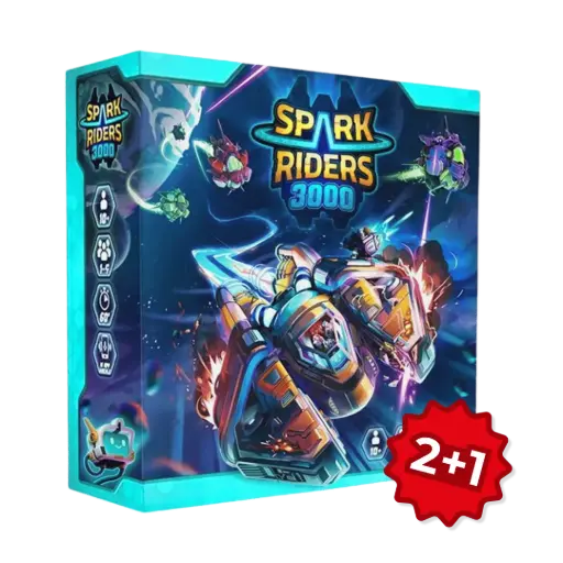 [02944] SPARK RIDERS 3000 - RIDER BOX FR (2+1)