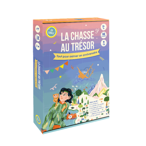 [02960] ENQUÊTE ANNIVERSAIRE - LA CHASSE AU TRÉSOR - L'ÎLE TROPICALE (3+1)