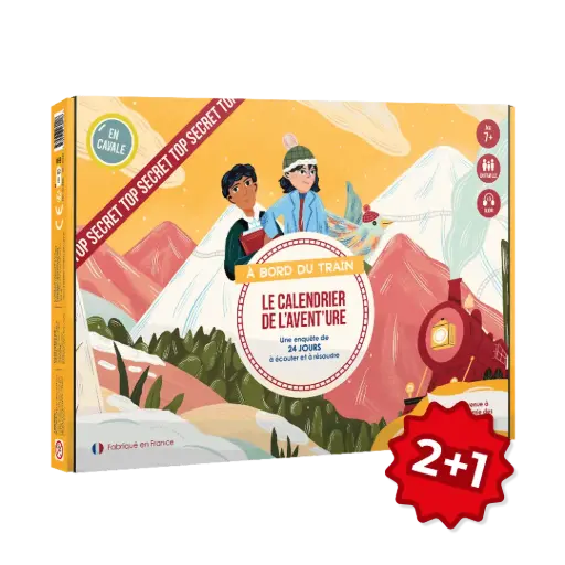 [03086] LE CALENDRIER DE L'AVENT'URE - À BORD DU TRAIN (2+1)