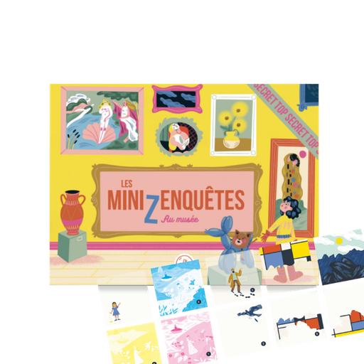 [03375] LES MINIZENQUÊTES - AU MUSÉE (3+1)