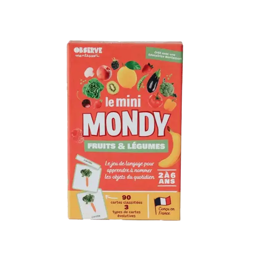 [03601] OBSERVE - LE MINI MONDY - FRUITS & LÉGUMES