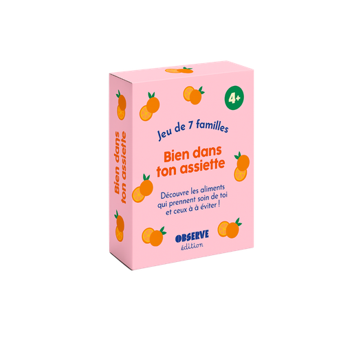 [03610] OBSERVE - LE JEU DE 7 FAMILLES - BIEN DANS TON ASSIETTE