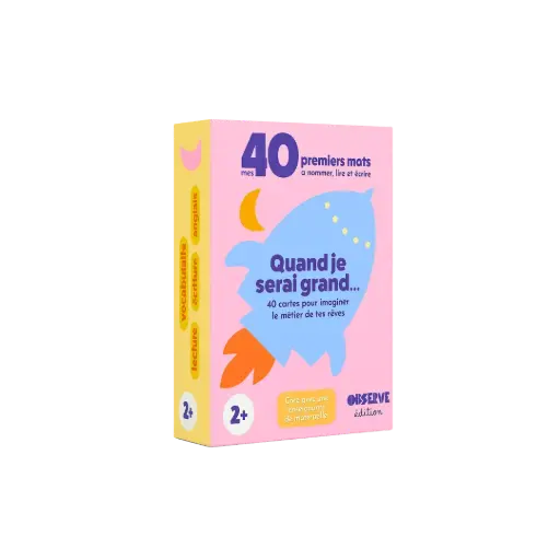 [03614] OBSERVE - MES 40 PREMIERS MOTS - QUAND JE SERAI GRAND...