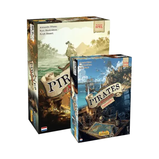[03619] BUNDLE PIRATES OF MARACAIBO + UIT. COMMANDERS NL