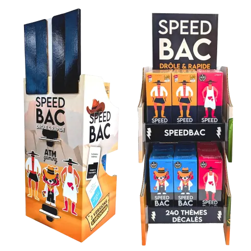 DISPLAY COMPTOIR - SPEED BAC