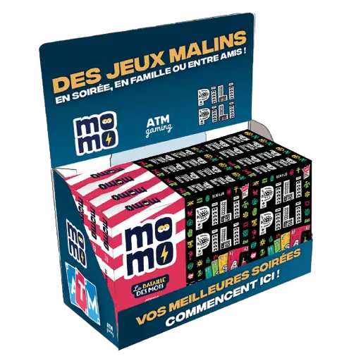 DISPLAY COMPTOIR ATM - MOMO & PILI PILI