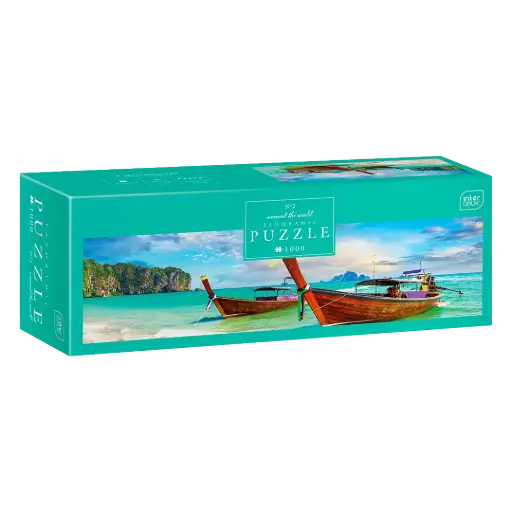 [03904] PUZZLE PANORAMIC 1000 - AROUND THE WORLD 2