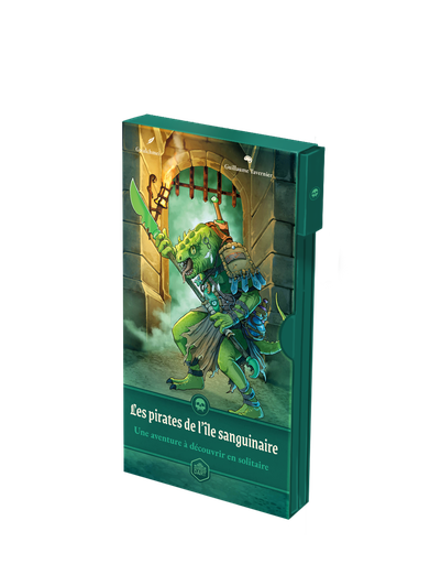 [03930] LIVRE JEU SOLO - LES PIRATES DE L'ÎLE SANGUINAIRE