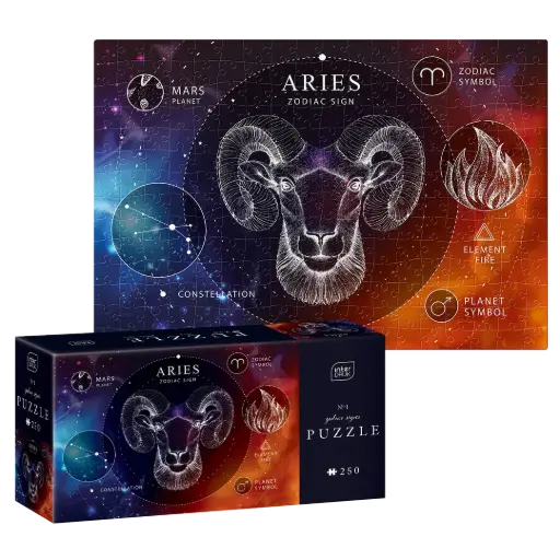[04168] INTERDRUK - PUZZLE 250 - ZODIAC SIGNS 1 ARIES