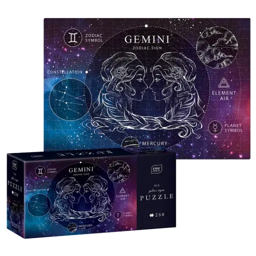 [04170] INTERDRUK - PUZZLE 250 - ZODIAC SIGNS 3 GEMINI