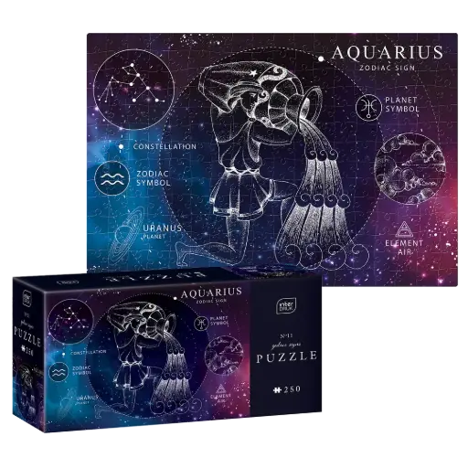 [04178] INTERDRUK - PUZZLE 250 - ZODIAC SIGNS 11 AQUARIUS