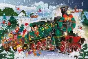 Puzzle 250 el. Christmas 3 Santa's Train_5902277396006_plansza.webp