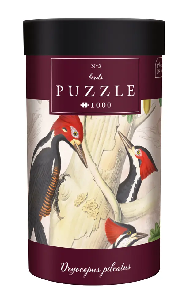 Puzzle 1000 Birds 3 Dryocopus pileatus 5902277405197 pudelko 72ppi.webp