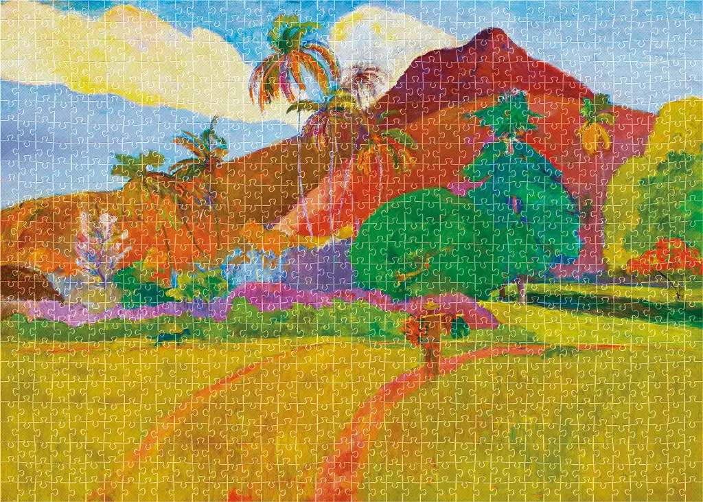 Puzzle 1000 Art 14 Paul Gauguin Tahitian Landscape 5902277406286 plansza 72ppi.webp