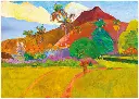Puzzle 1000 Art 14 Paul Gauguin Tahitian Landscape 5902277406286 plansza_bez_wykrojnika 72ppi.webp