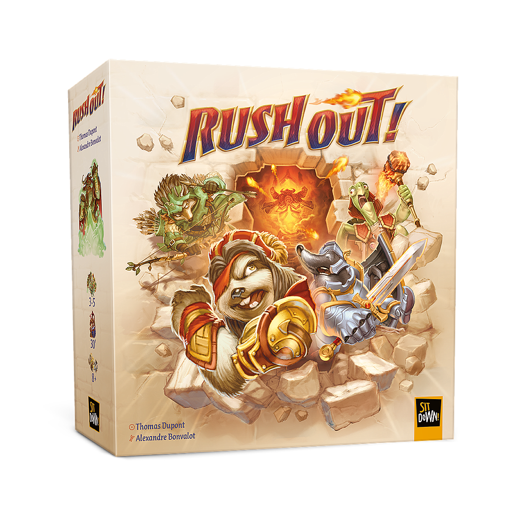 RUSH OUT !