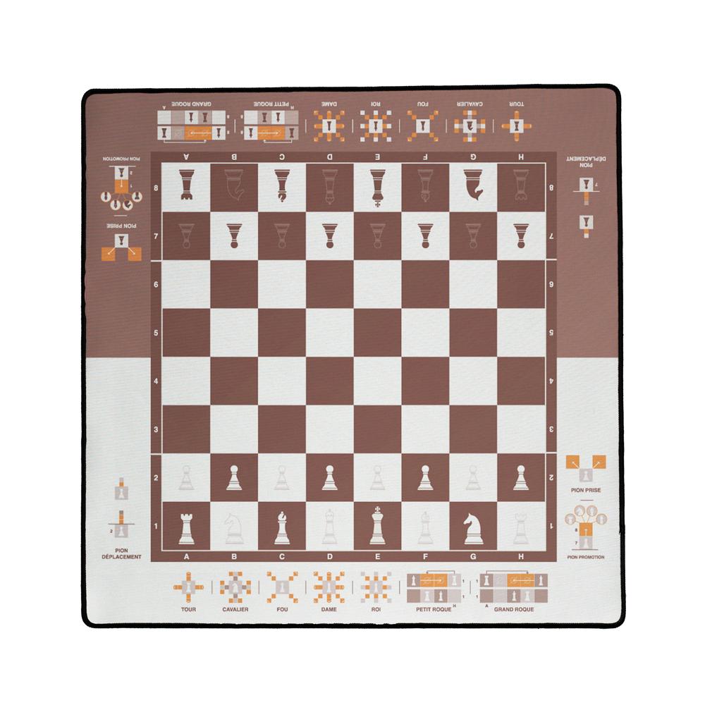 PLAYMAT Learn Chess 60x60