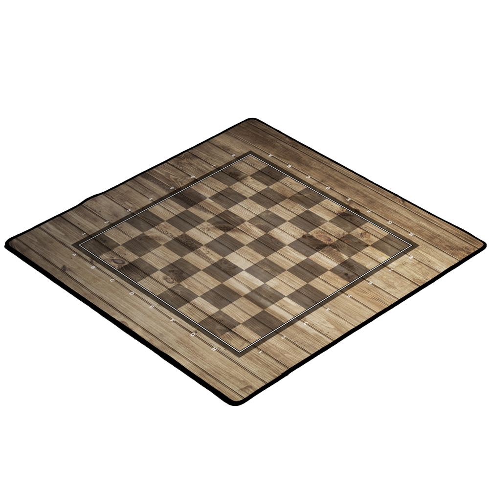 PLAYMAT - Chess Wood 40x40