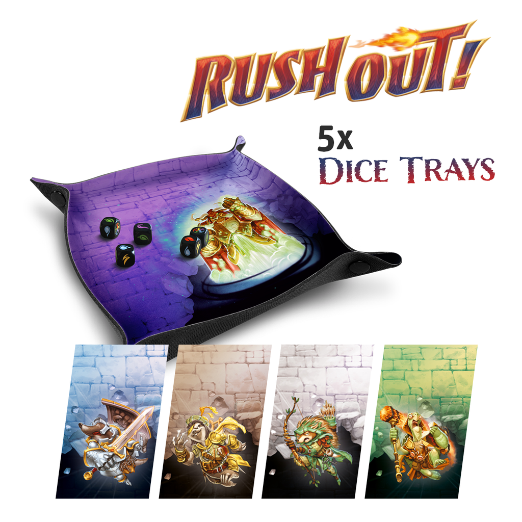 RUSH OUT - Dice Trays Pack
