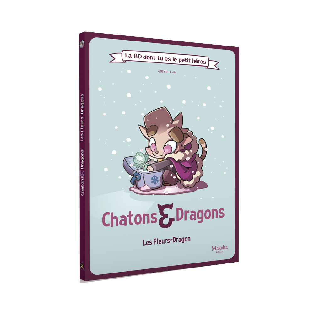 BD-JEU - CHATONS ET DRAGONS Les Fleurs-Dragon
