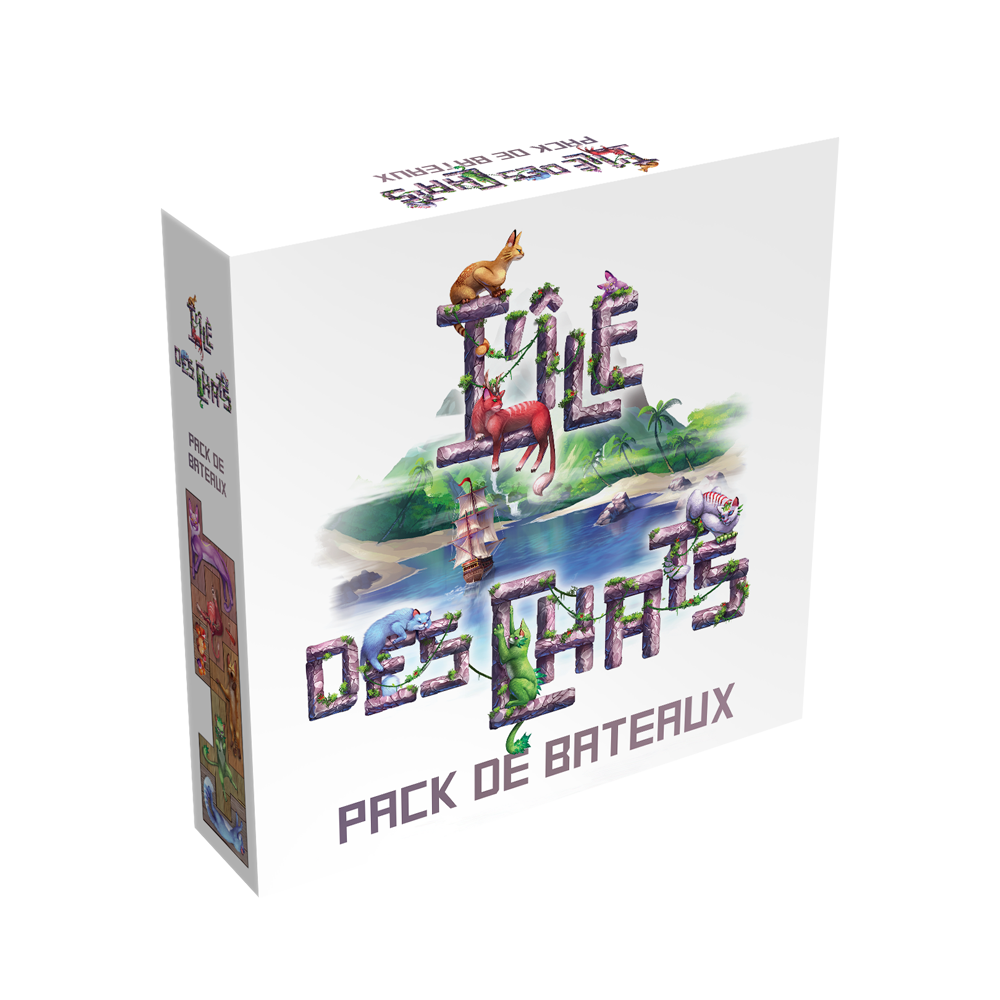 L'ILE DES CHATS - Pack de Bateaux