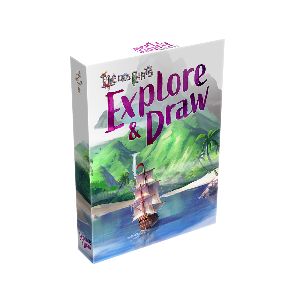 L'ILE DES CHATS - EXPLORE AND DRAW (DS)