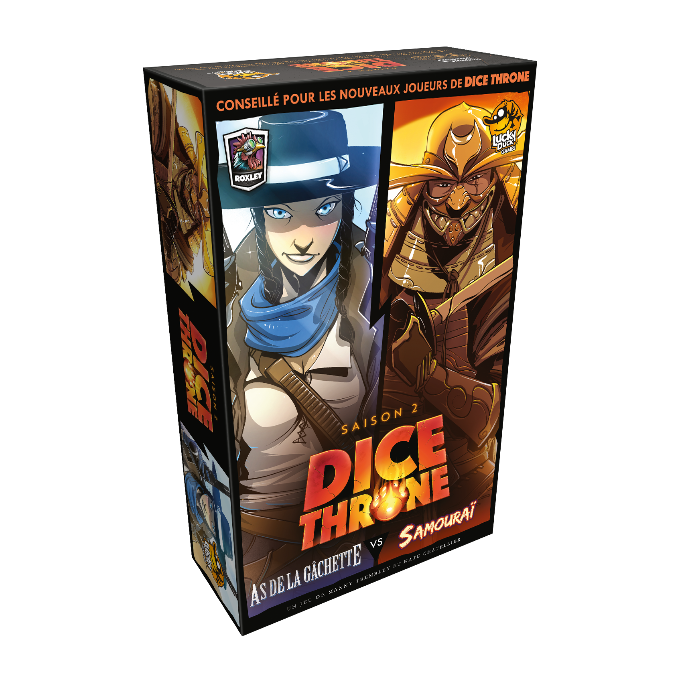DICE THRONE S2 - AS DE LA GÂCHETTE VS SAMOURAÏ