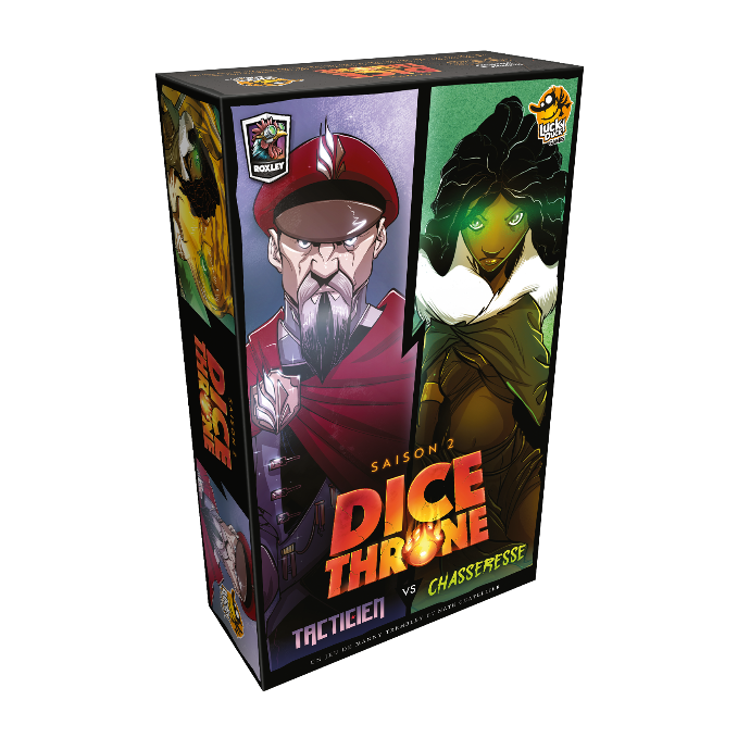 DICE THRONE S2 - TACTICIEN VS CHASSERESSE