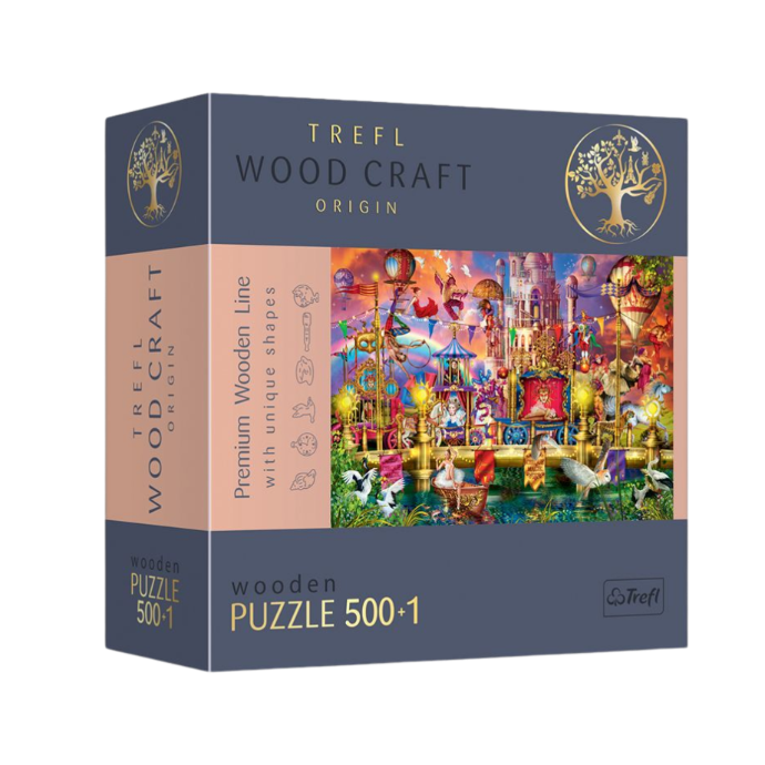 Wooden Puzzle 500 pcs - Magic World