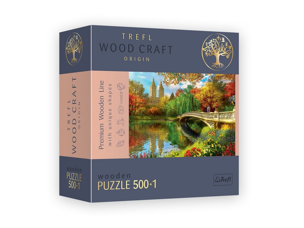 Wooden Puzzle 500 pcs - Central Park